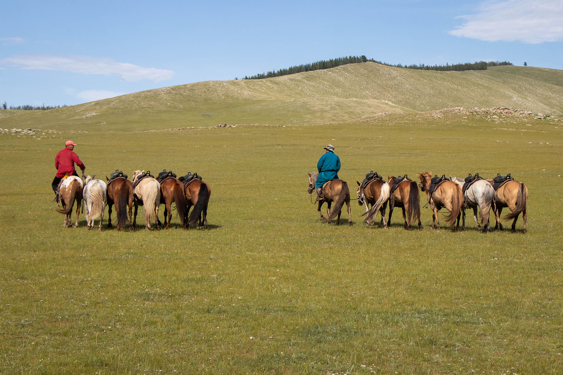 Voyage à cheval en Mongolie