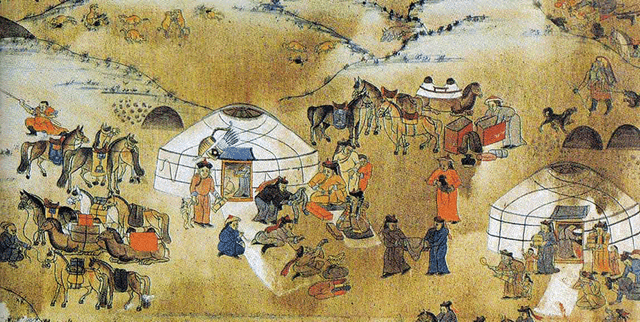 Peinture mongole
