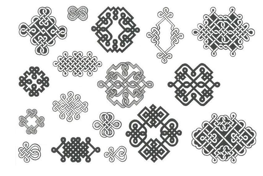 Mongolie pattern