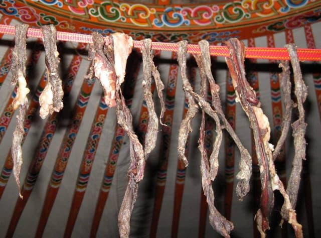 Borts : La viande séchée