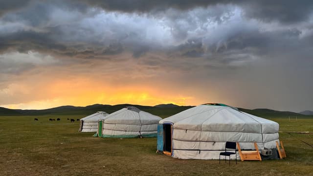 Yurt camp