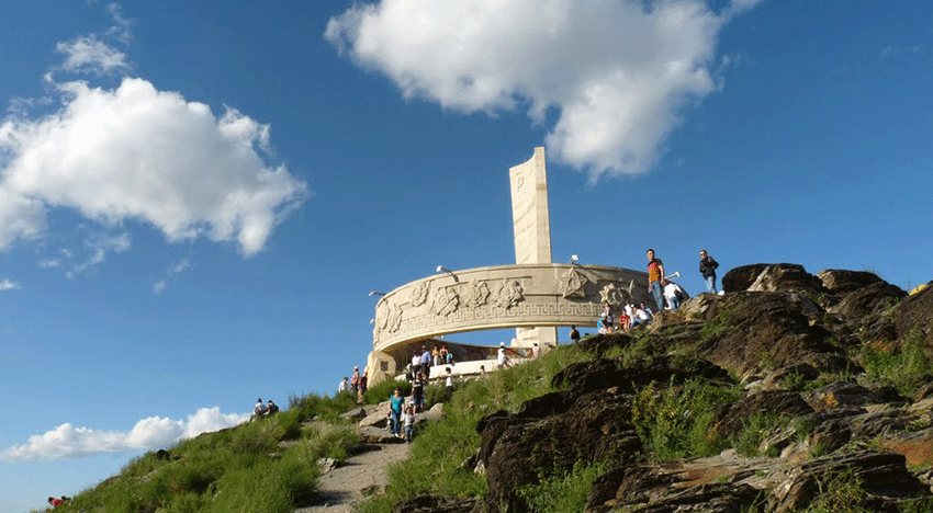 Mémorial de Zaïsan -voyage en mongolie