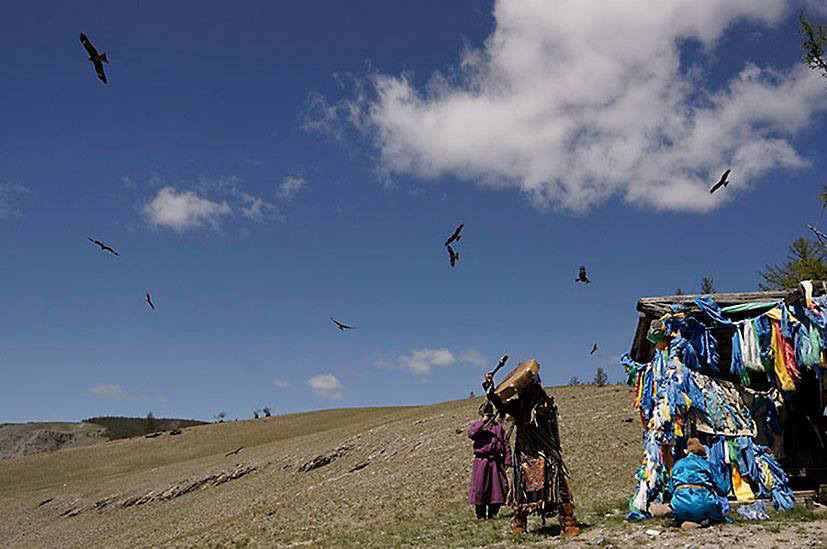 Les esprits du chaman mongol