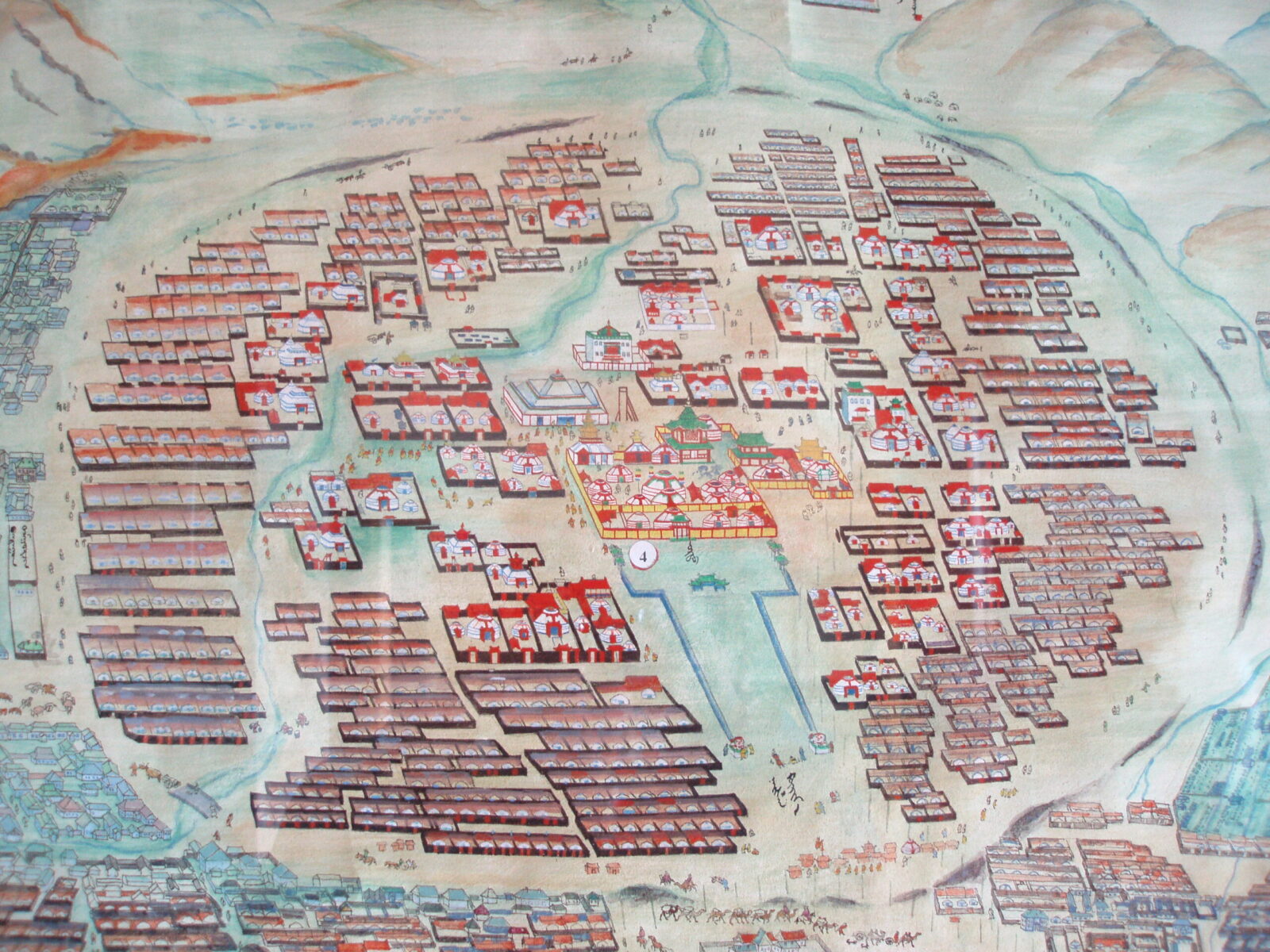 L’histoire résumée  de la capitale de la Mongolie