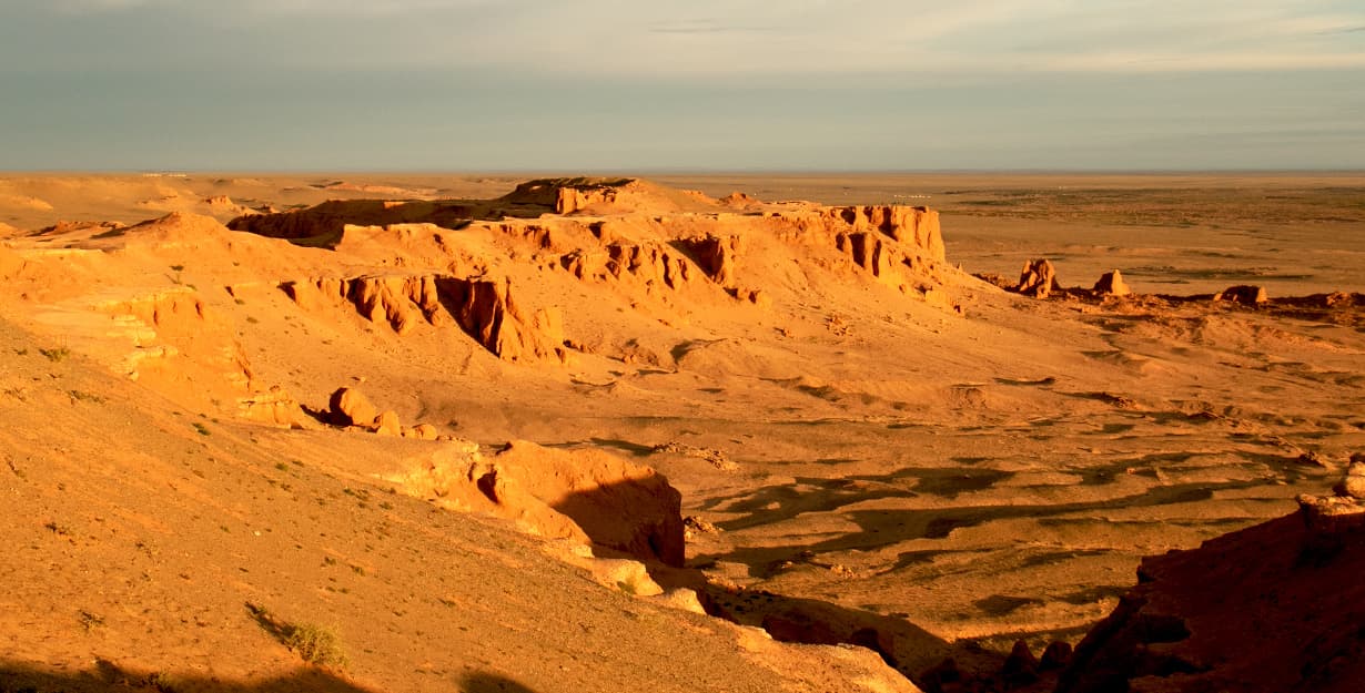 Bayanzag - Falaise rouge