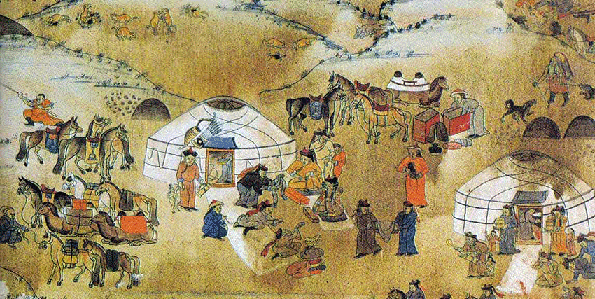 Peinture mongole