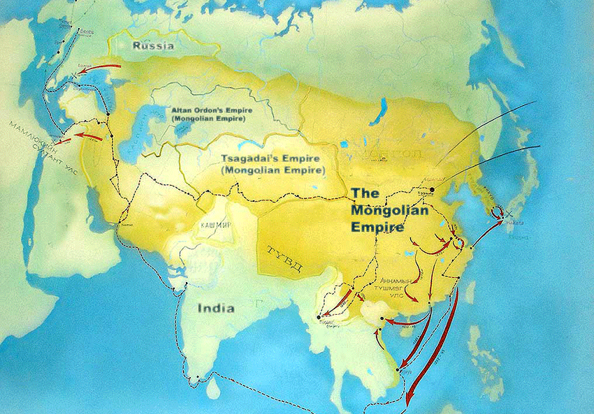 Histoire de le Mongolie (Empire Mongol)